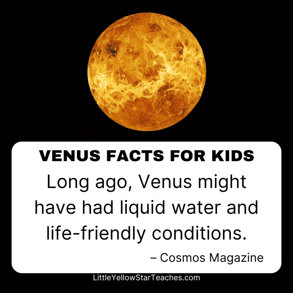Venus Facts for Kids
