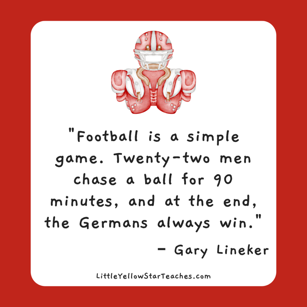 Football Quotes for kids