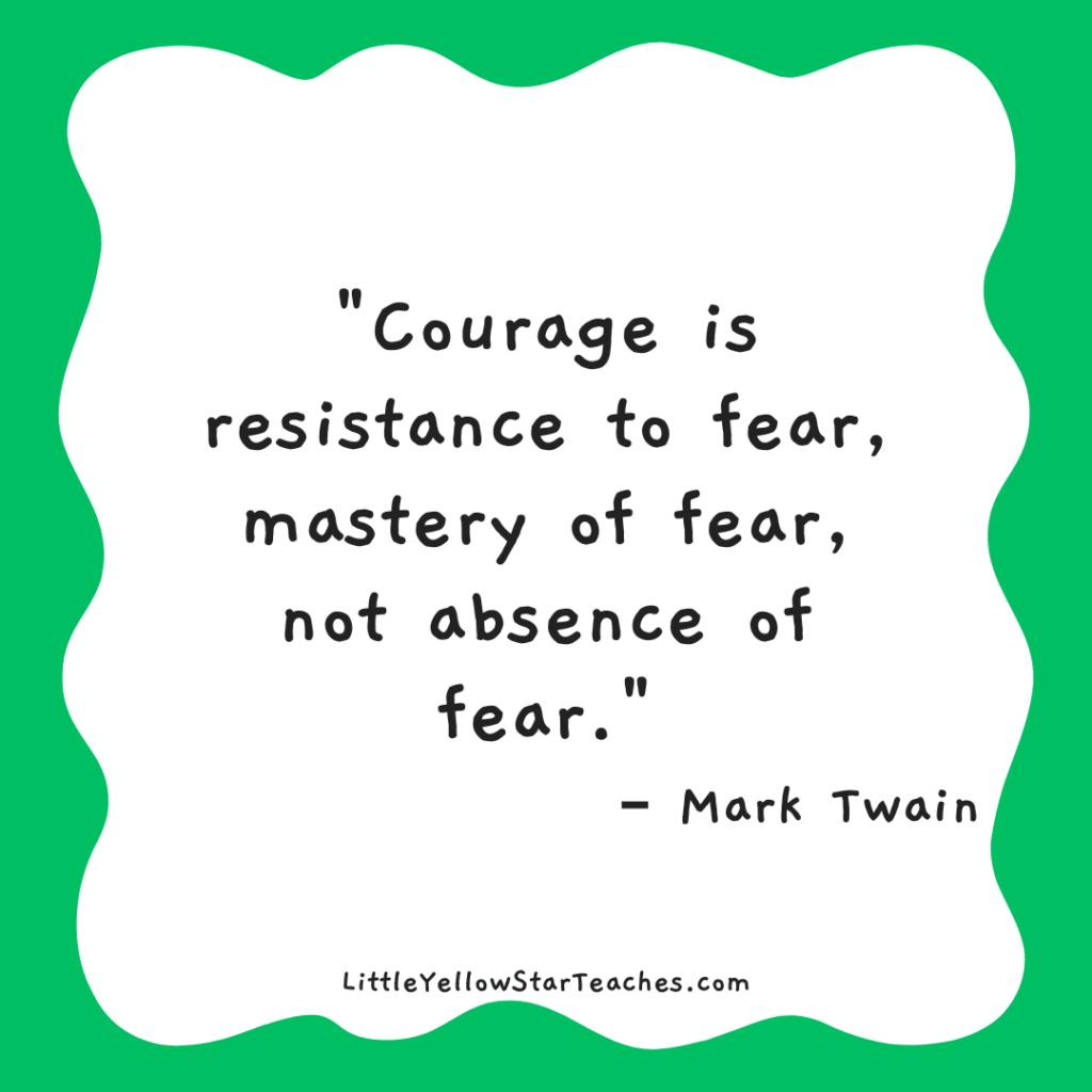 Fear Quotes for Kids