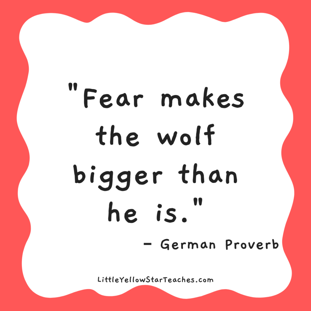 Fear Quotes for Kids