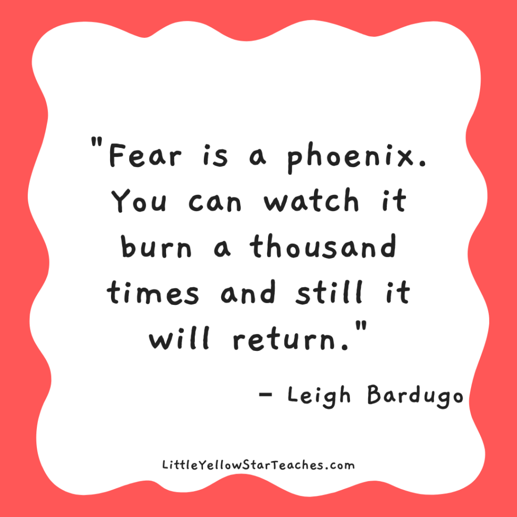 Fear Quotes for Kids