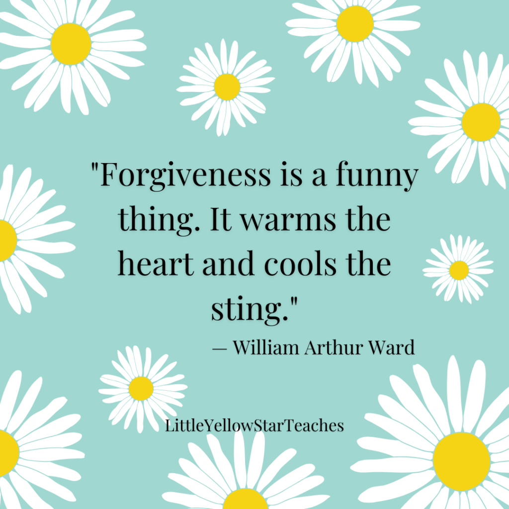 Forgiveness Quotes for Kids