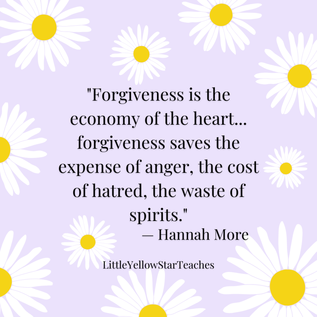 Forgiveness Quotes for Kids