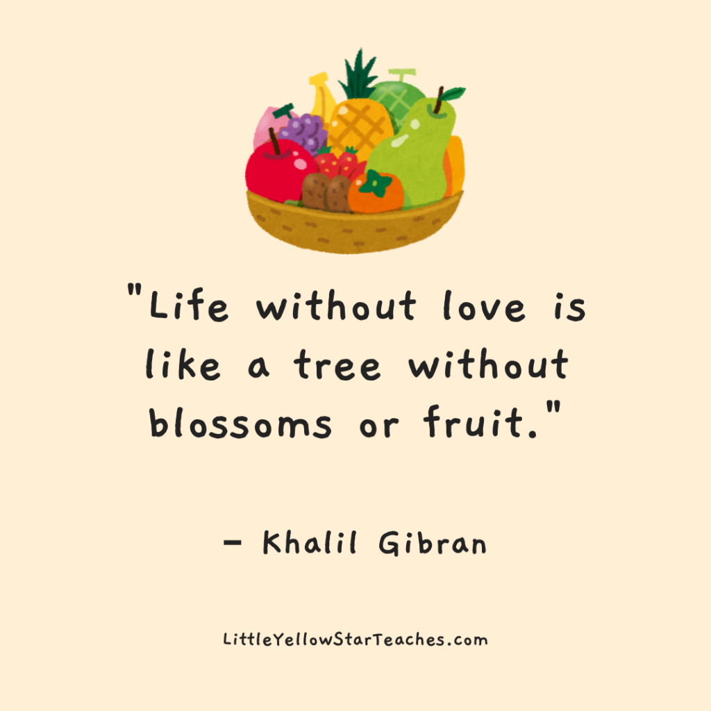 Fruit Quotes for Kids