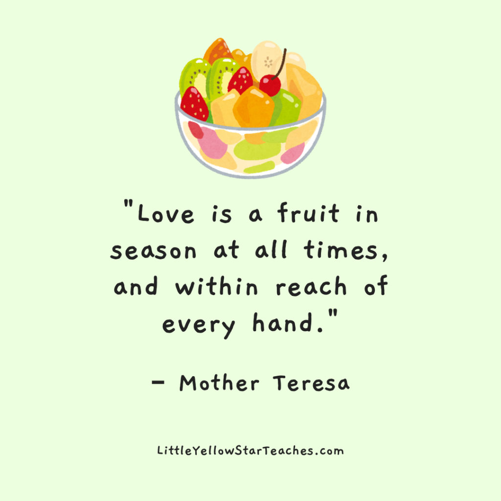 Fruit Quotes for Kids