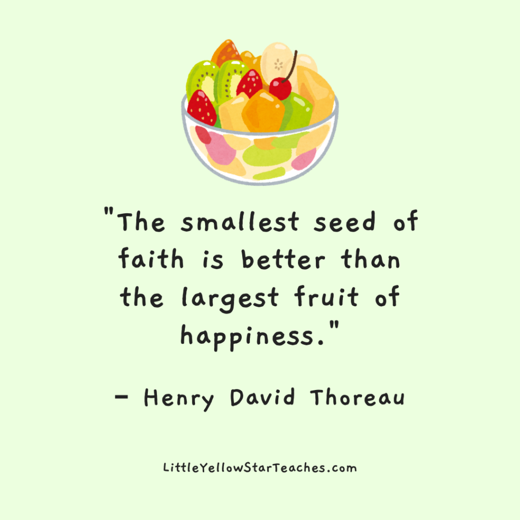 Fruit Quotes for Kids