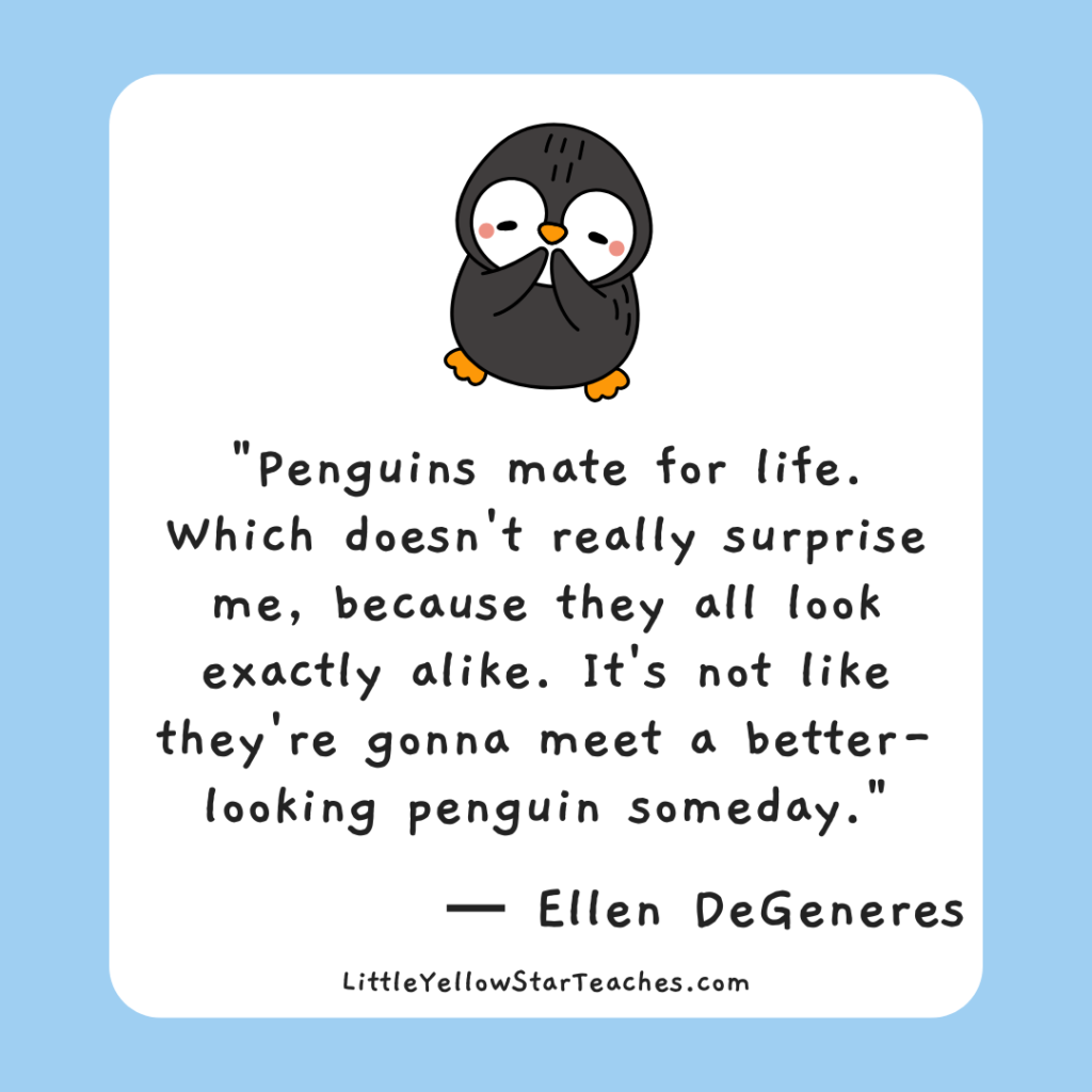 Penguin Quotes for Kids