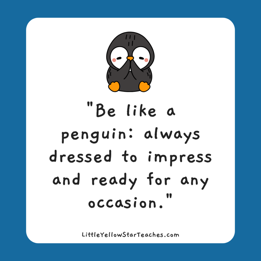 Penguin Quotes for Kids
