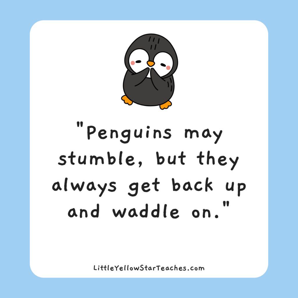 Penguin Quotes for Kids