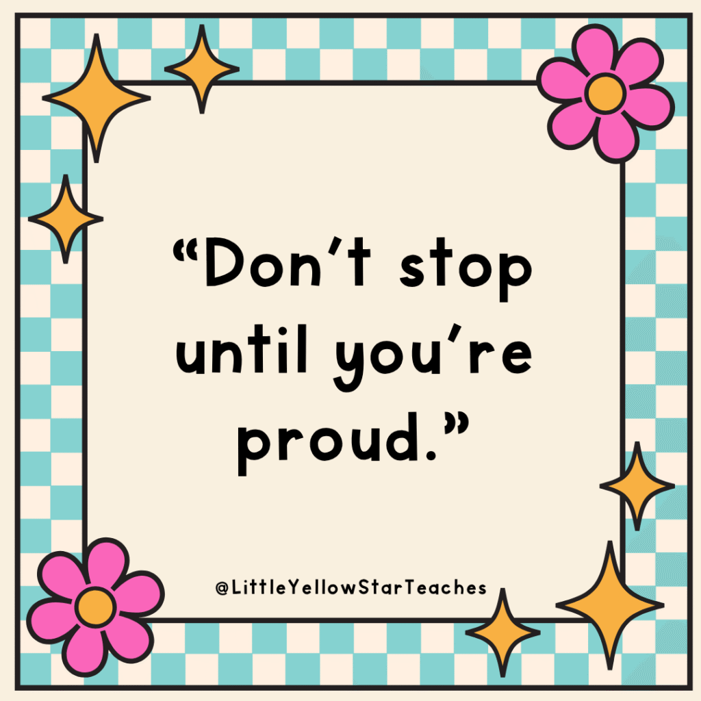 Power of Yet Quotes for KIds