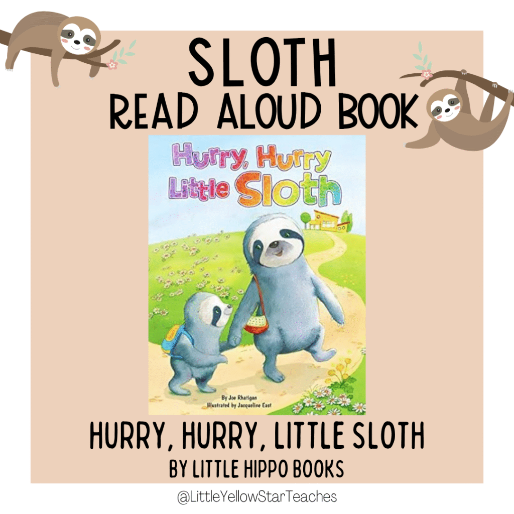 Sloth Books for Kids