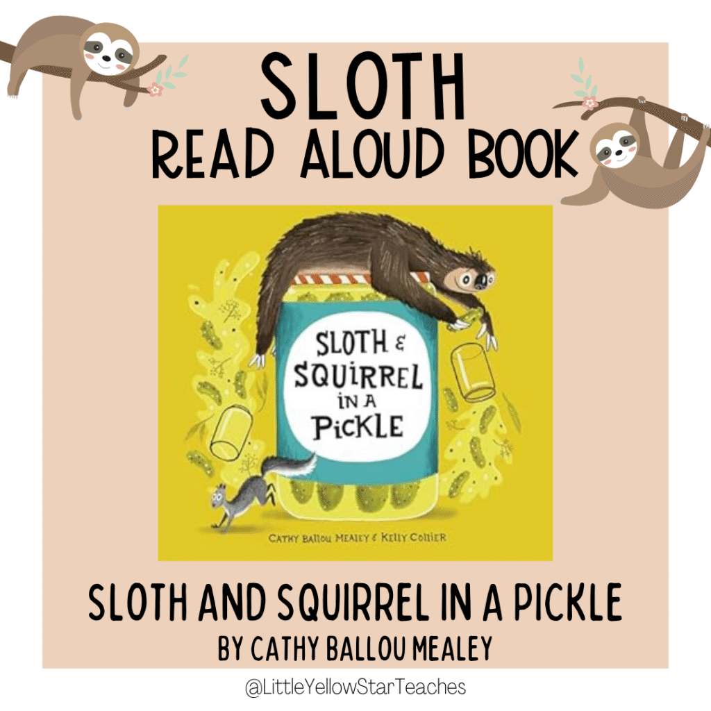 Sloth Books for Kids