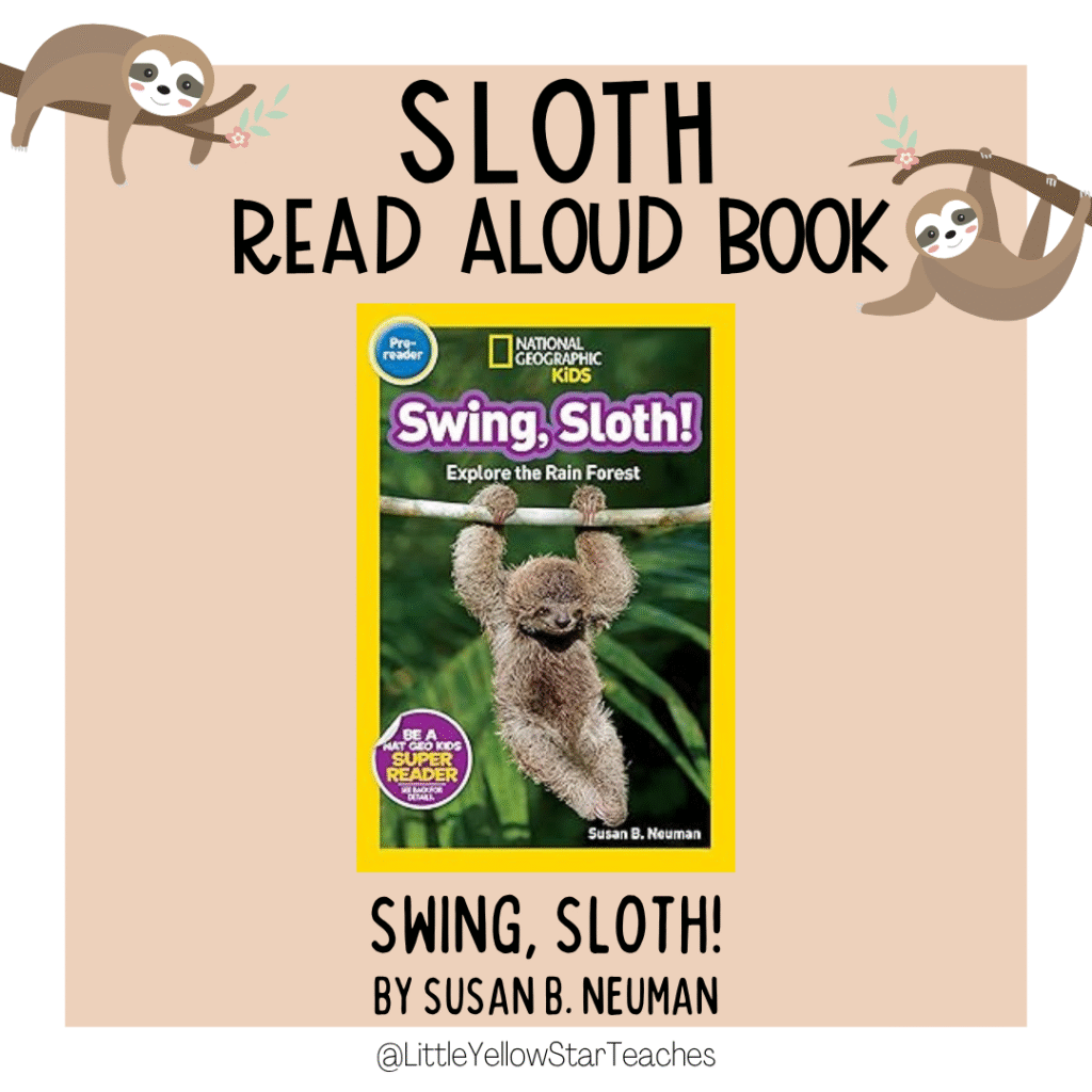 Sloth Books for Kids