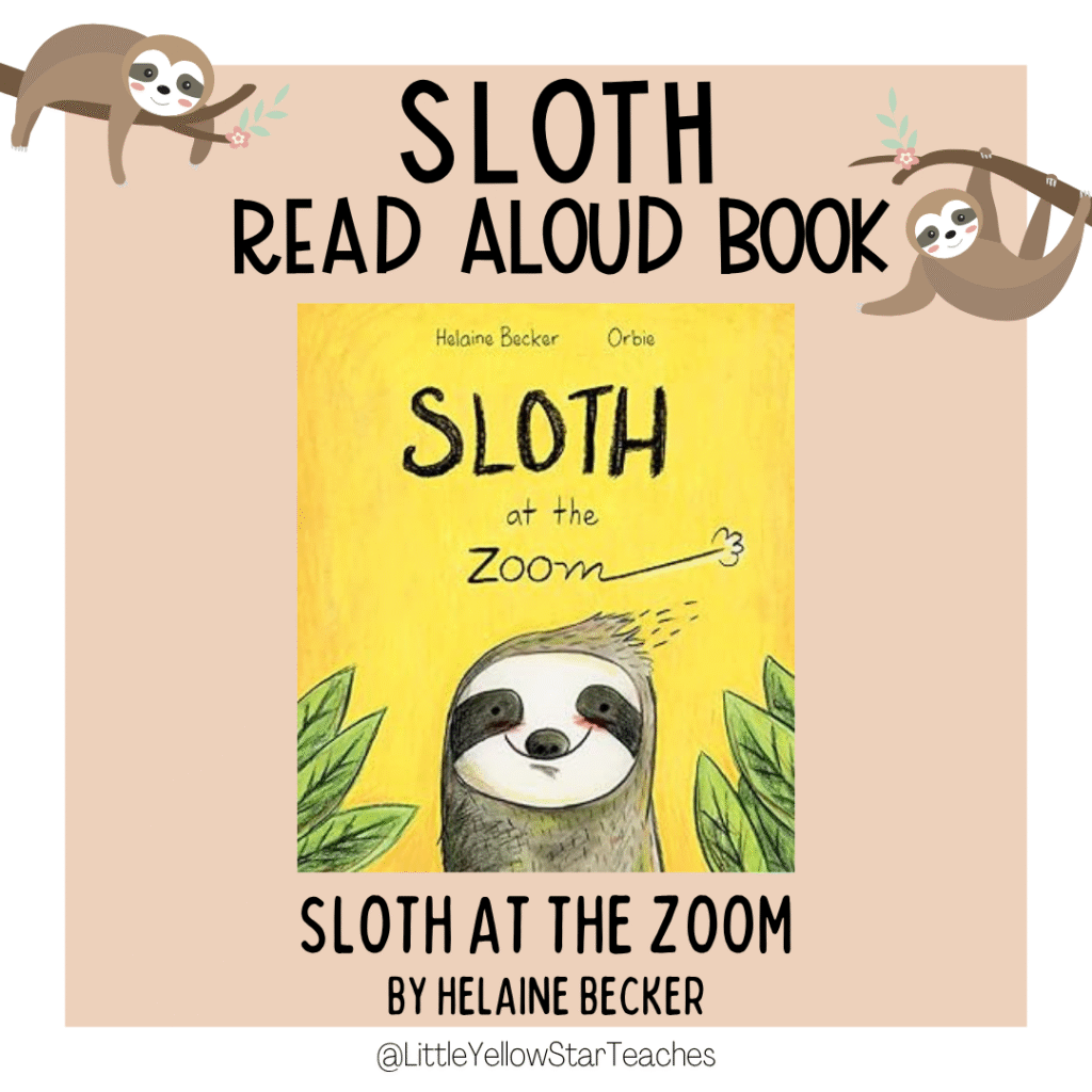 Sloth Books for Kids