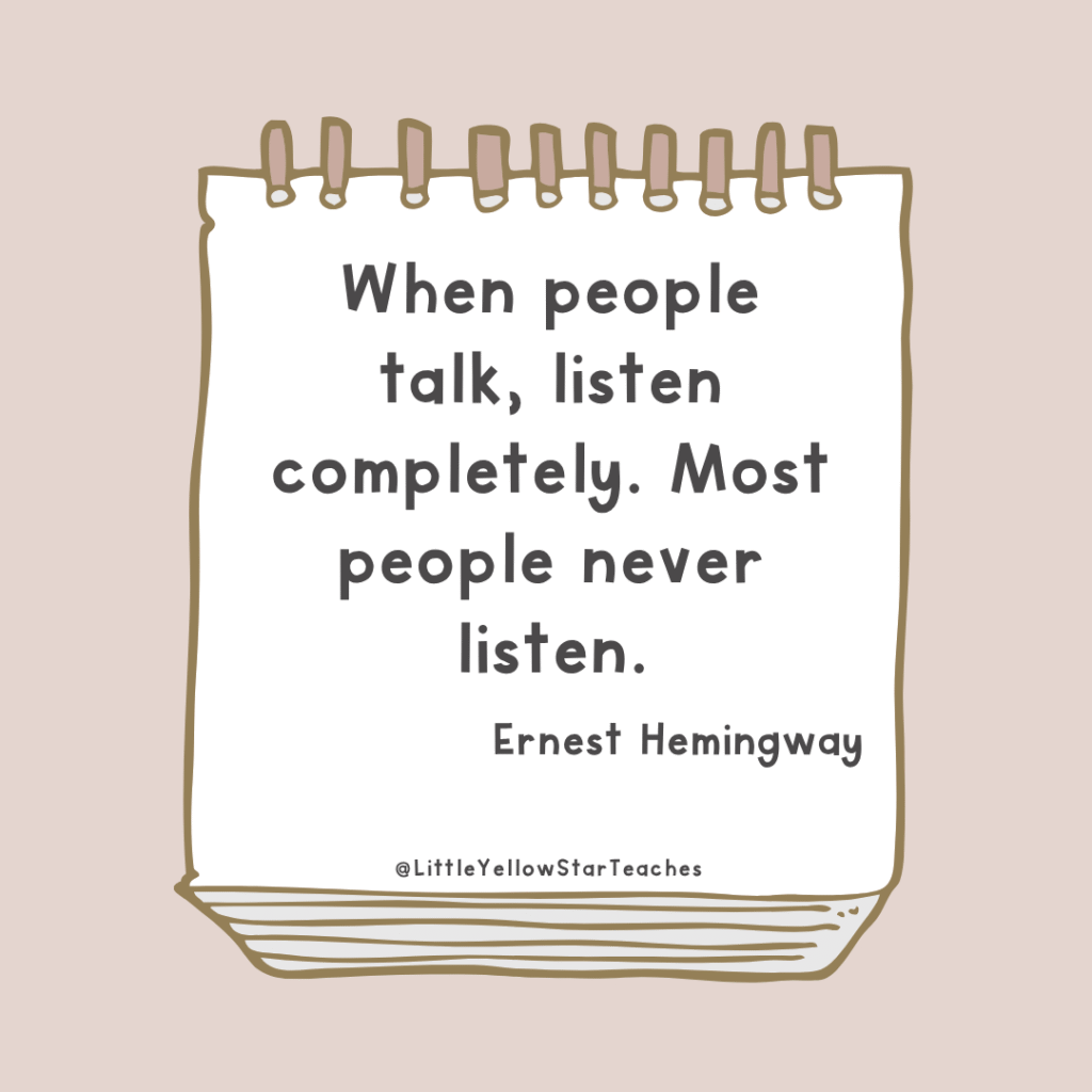 Active Listening Quotes for Kids