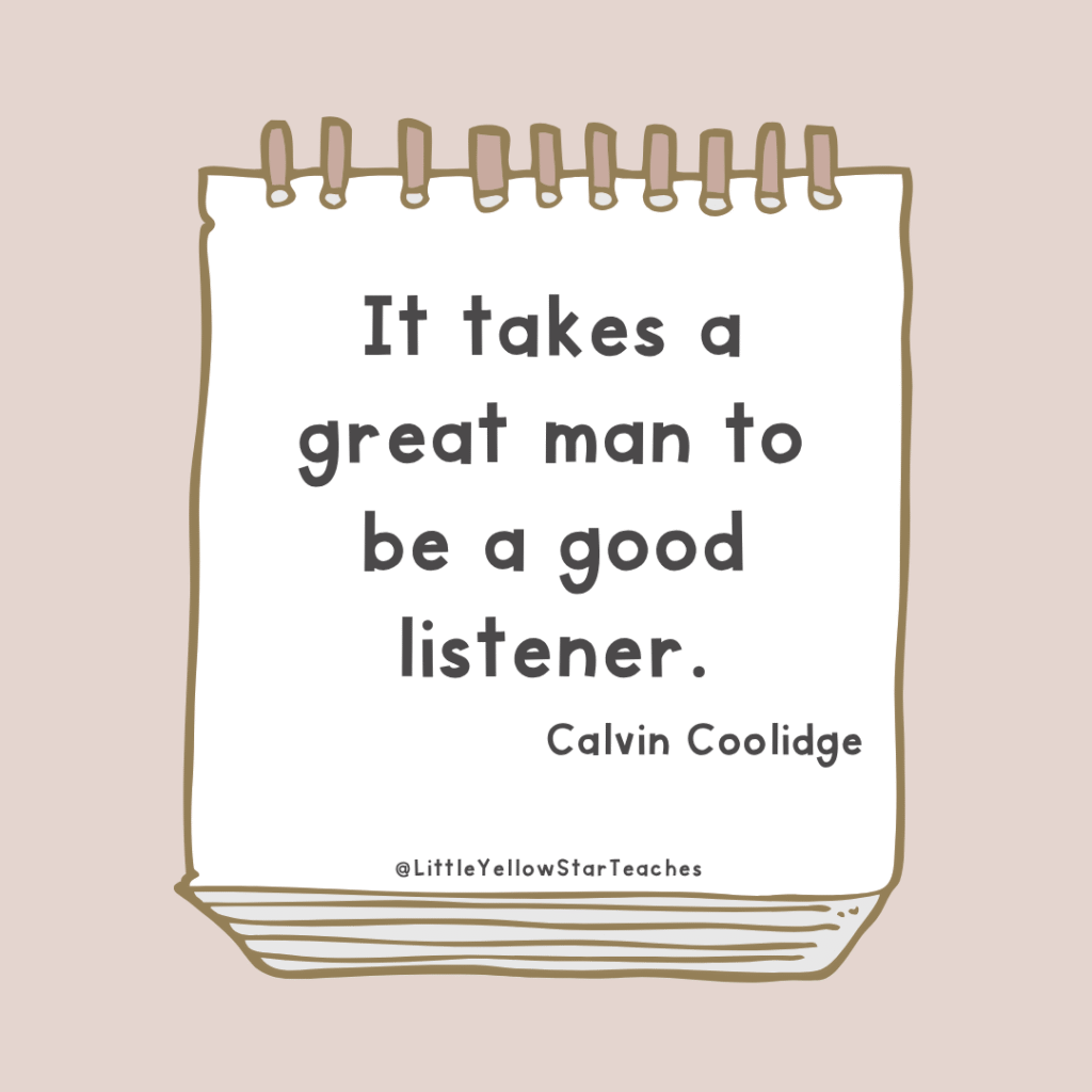 Active Listening Quotes for Kids