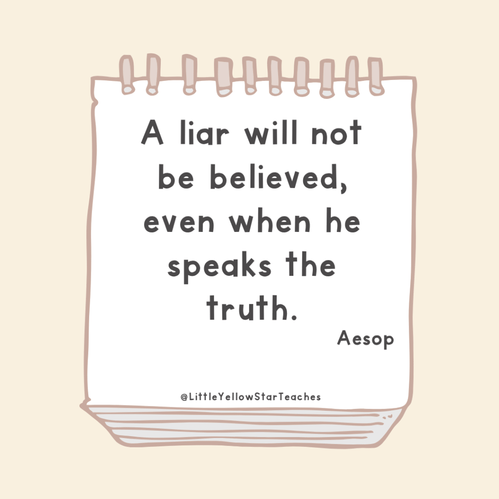 Aesop Quotes for Kids