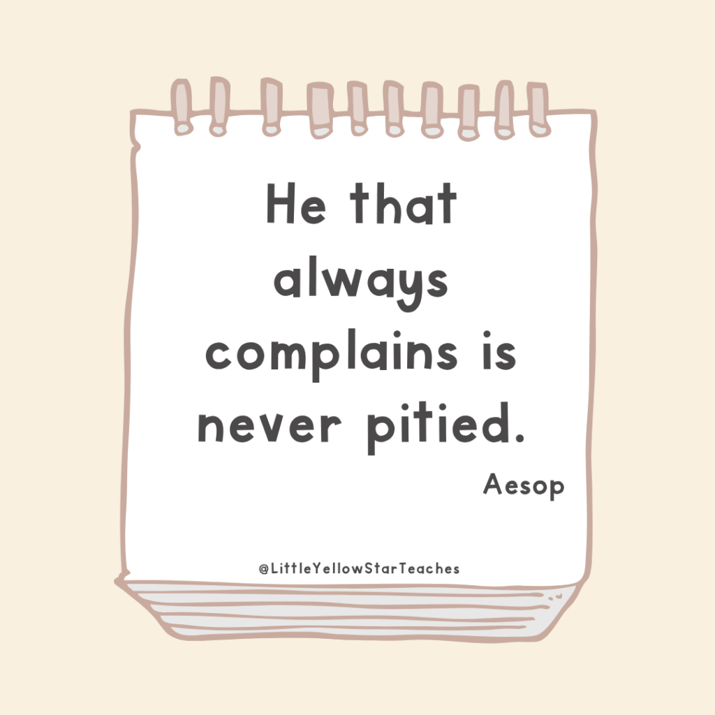 Aesop Quotes for Kids