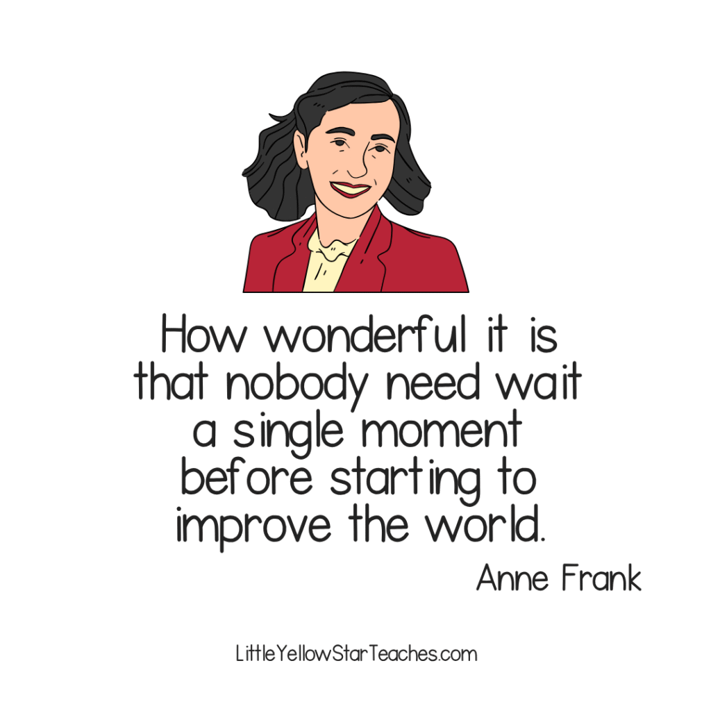 Anne Frank quotes for kids