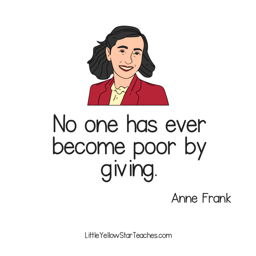 Anne Frank quotes for kids