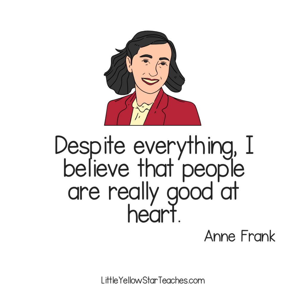 Anne Frank quotes for kids