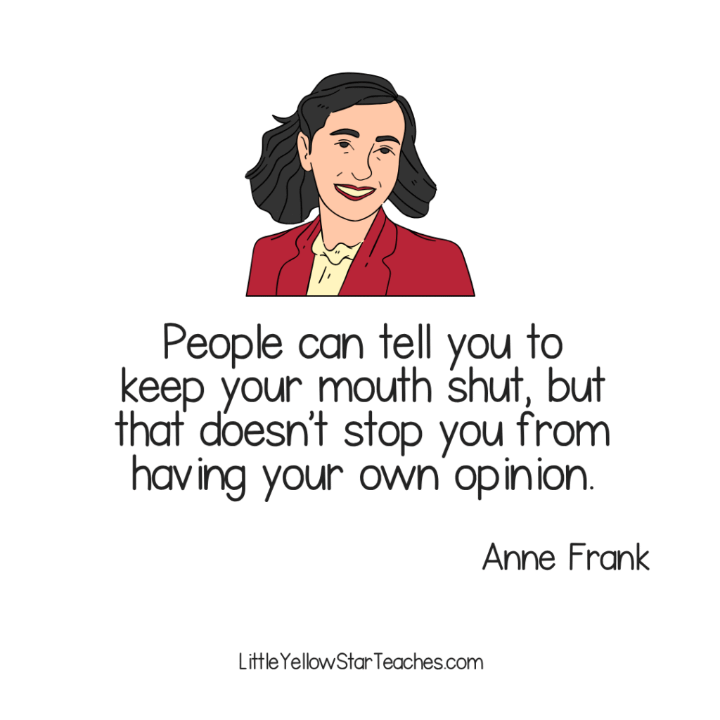 Anne Frank quotes for kids