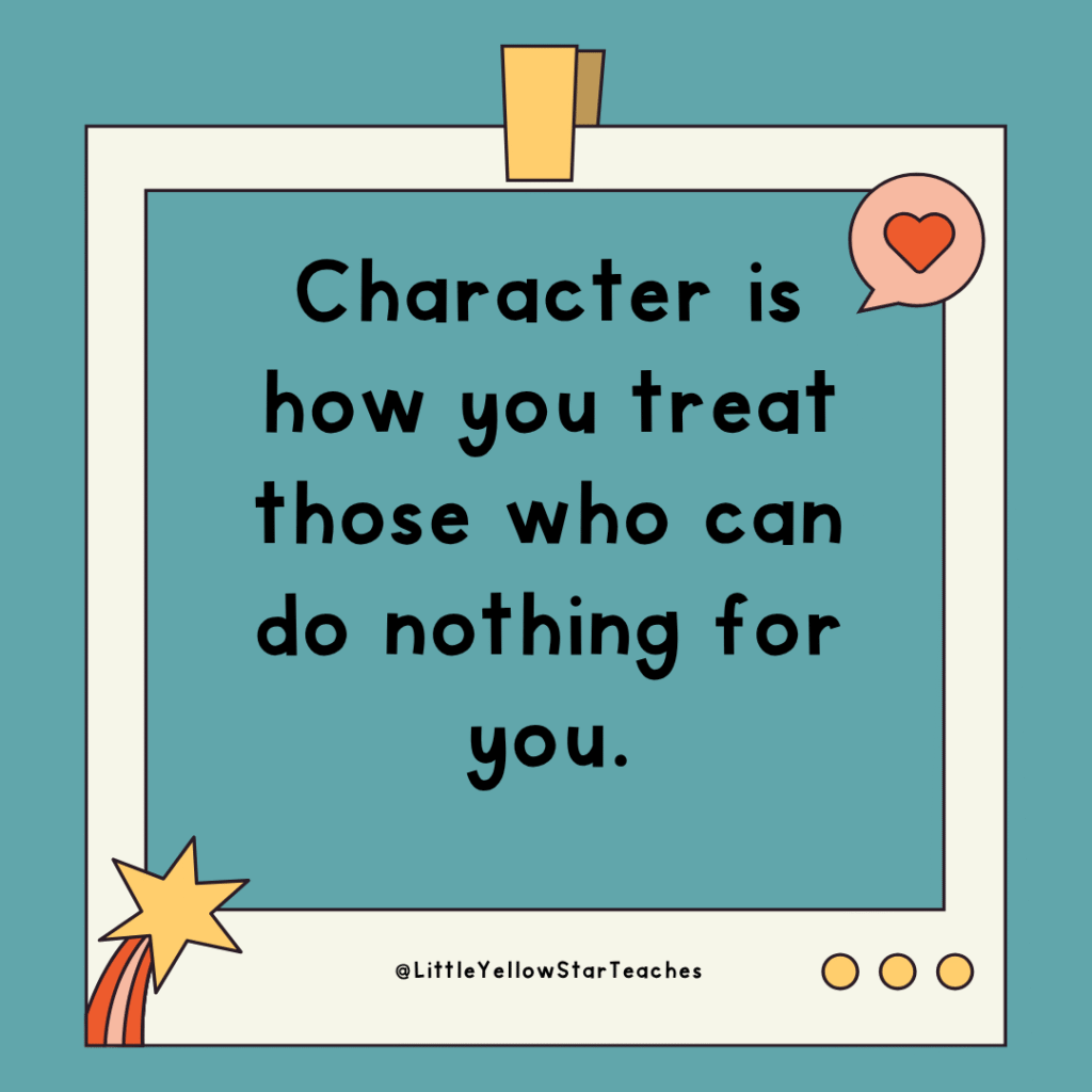 Character Quotes for Kids