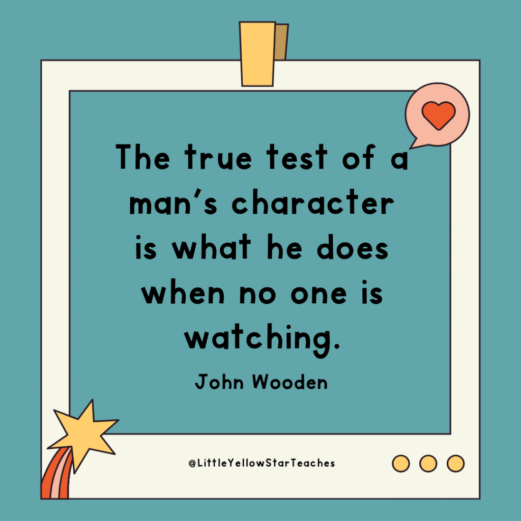 Character Quotes for Kids