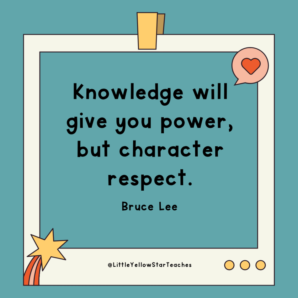 Character Quotes for Kids