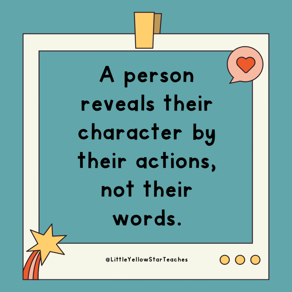 Character Quotes for Kids