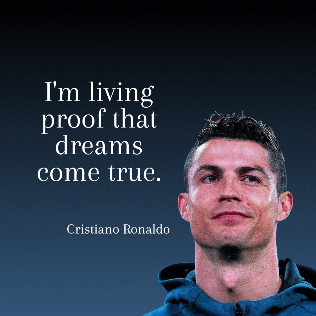 Cristiano Ronaldo Quotes for Kids