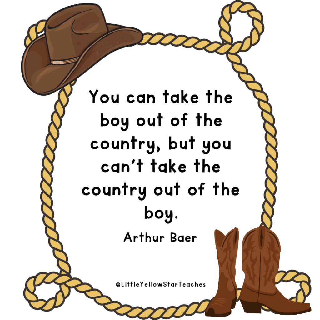 cowboy quotes for kids