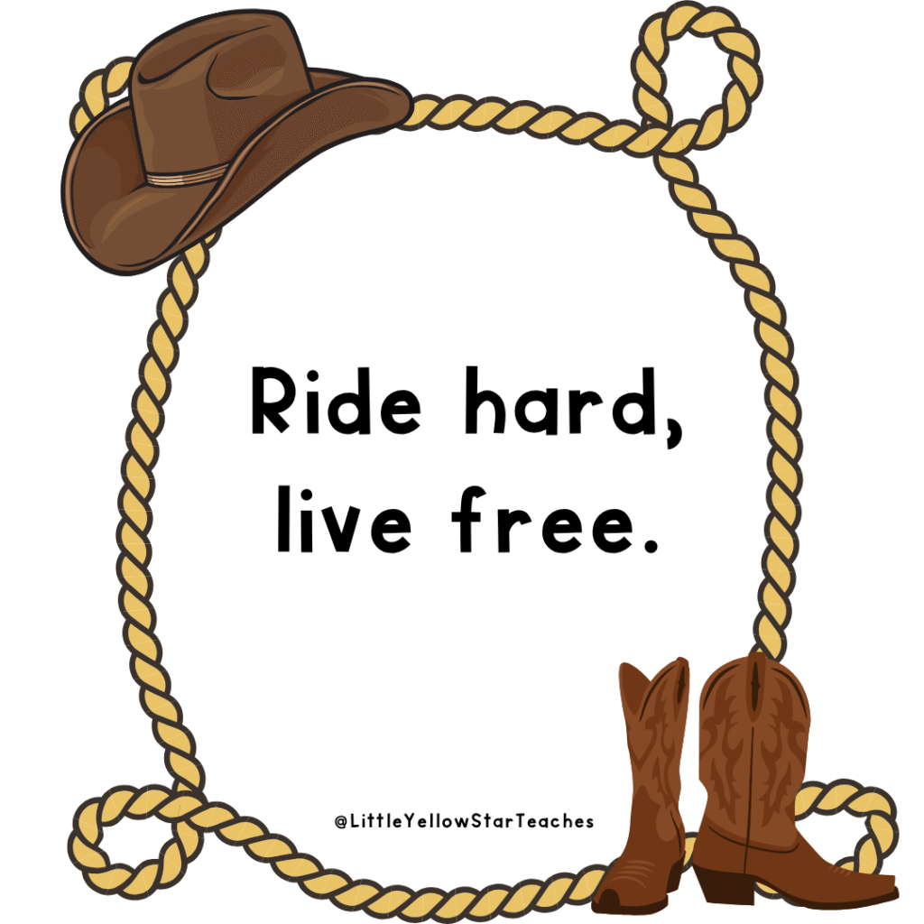 cowboy quotes for kids