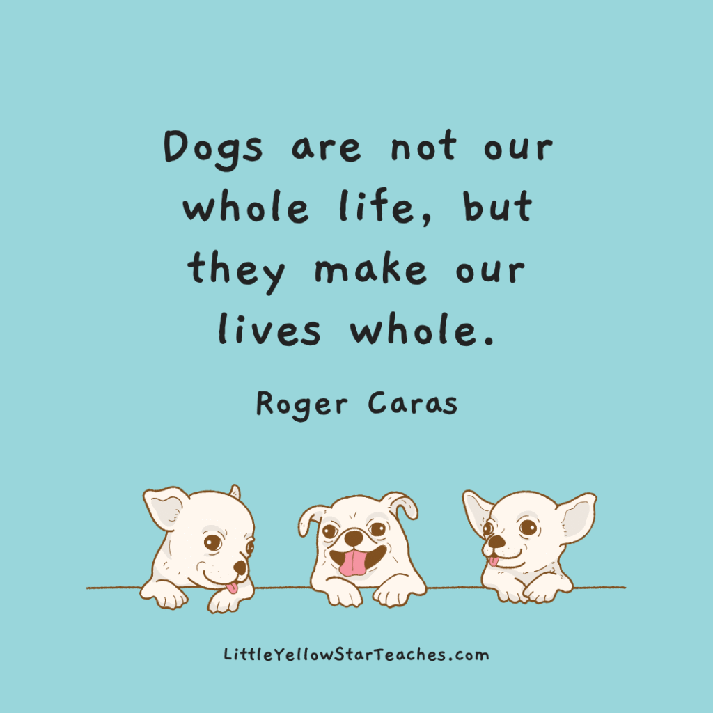 dog quotes for kids