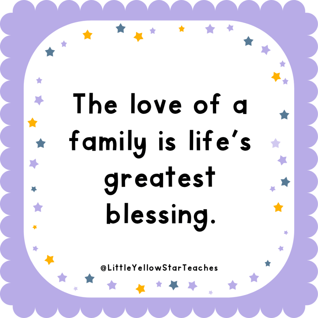Family Quotes for Kids