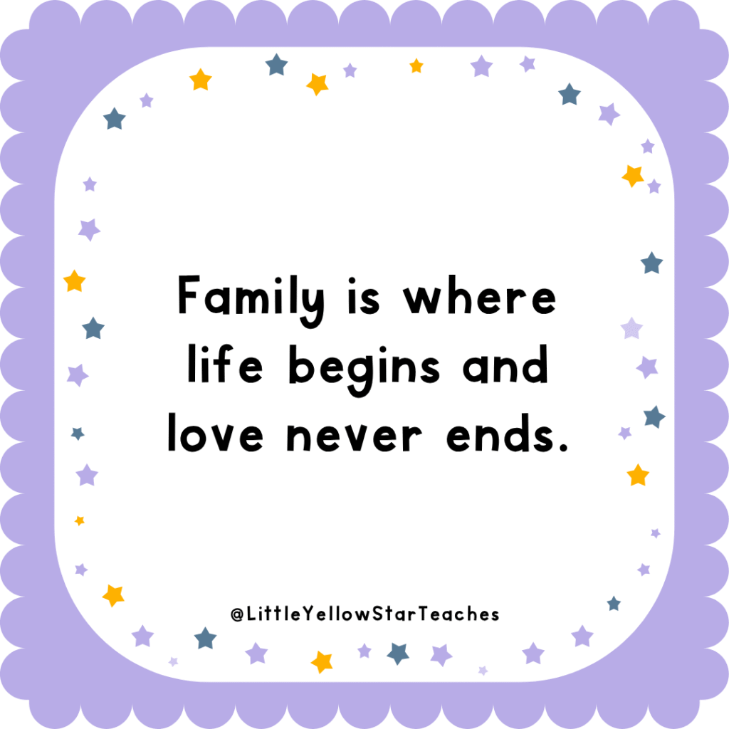 Family Quotes for Kids