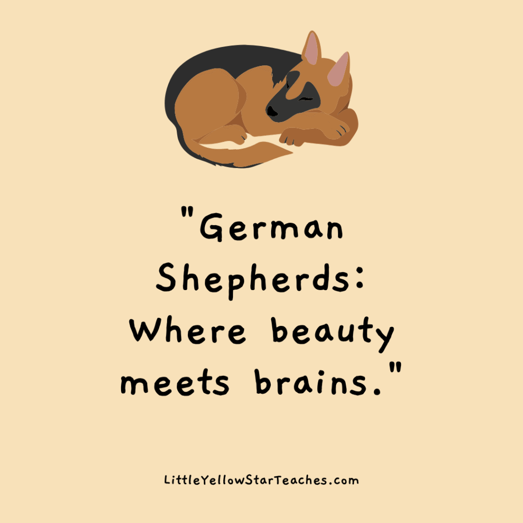 German Shepherd Quotes for Kids
