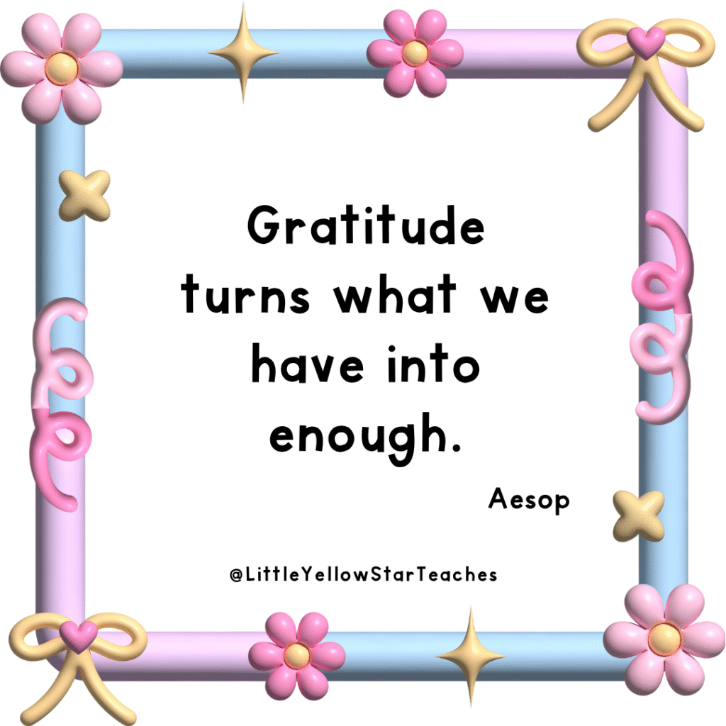 Gratitude Quotes for Kids