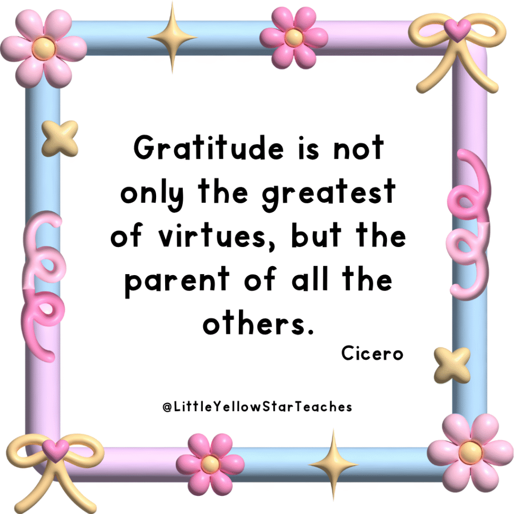 Gratitude Quotes for Kids