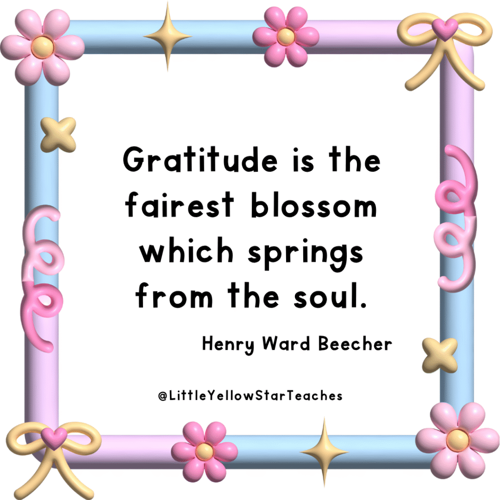 Gratitude Quotes for Kids