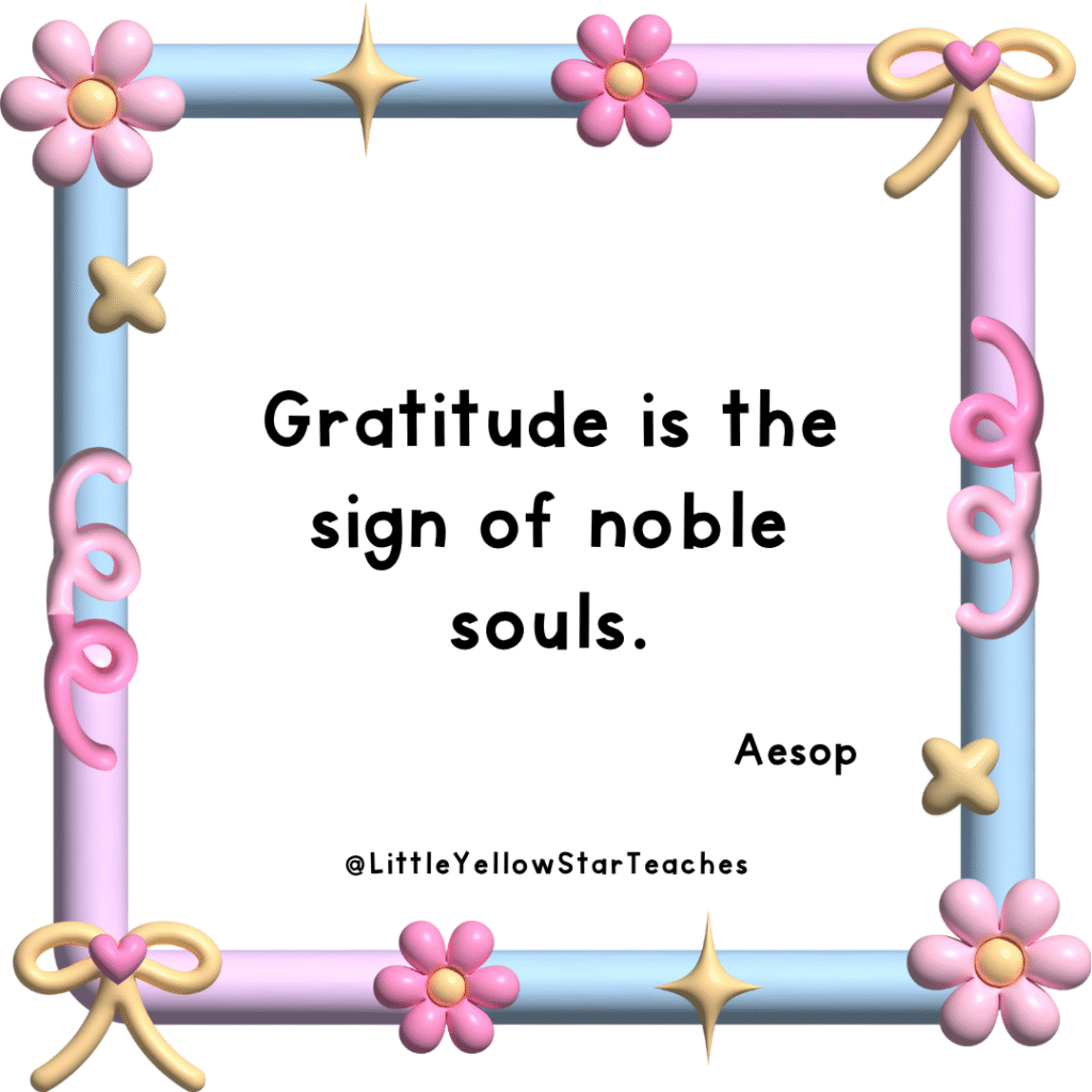 Gratitude Quotes for Kids