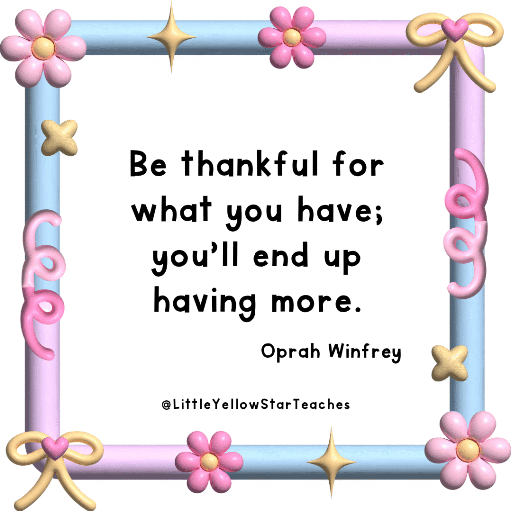 Gratitude Quotes for Kids