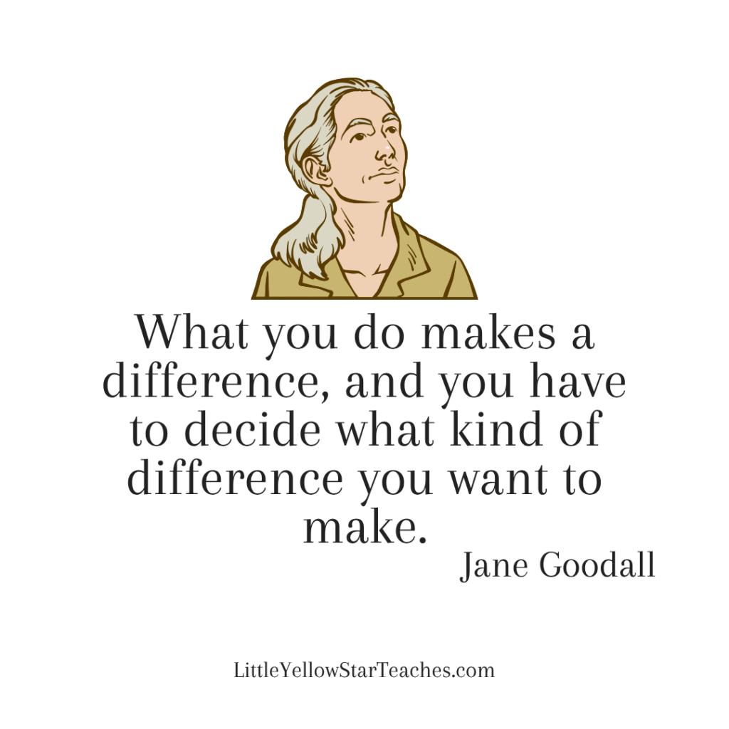Jane Goodall Quotes for Kids