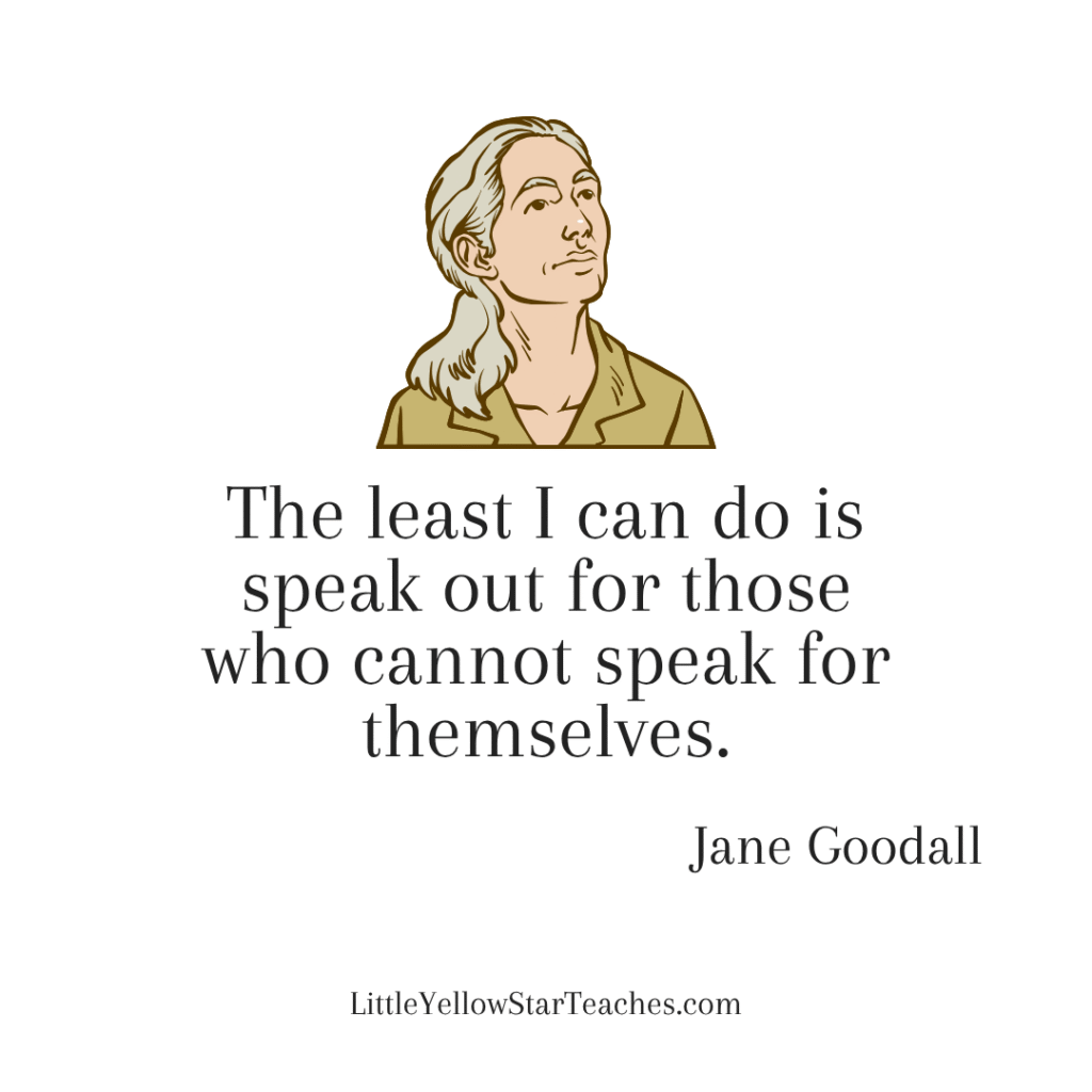Jane Goodall Quotes for Kids