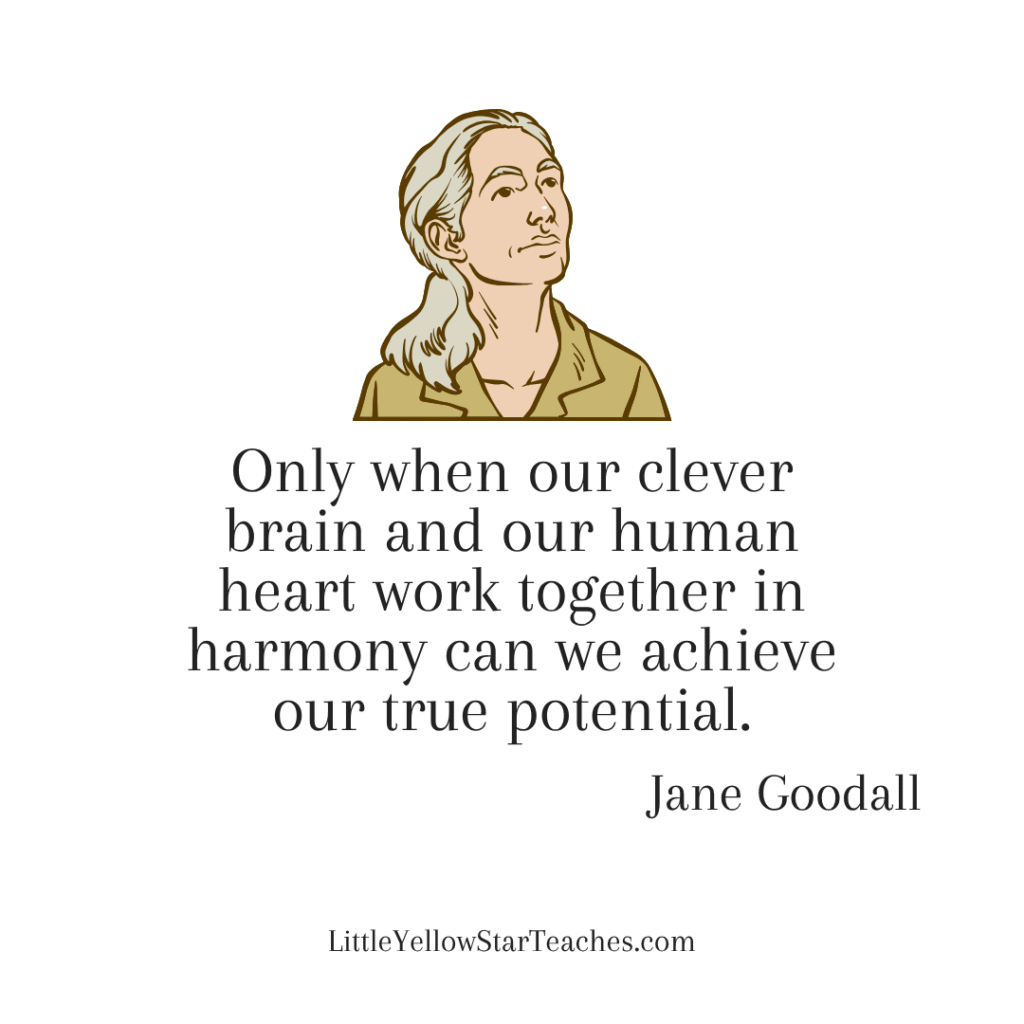 Jane Goodall Quotes for Kids