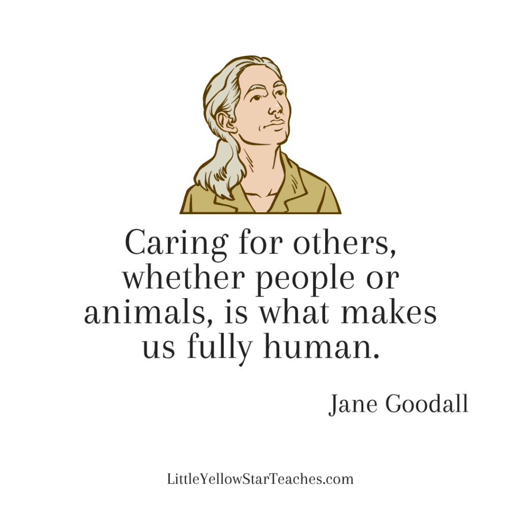 Jane Goodall Quotes for Kids