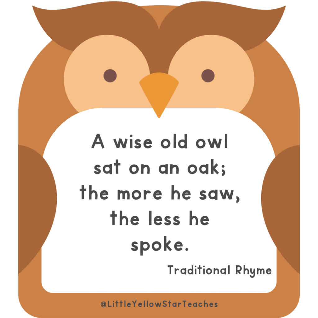Owl Quotes for Kids