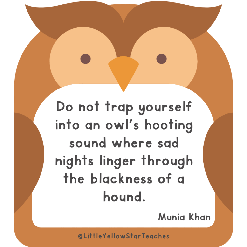 Owl Quotes for Kids