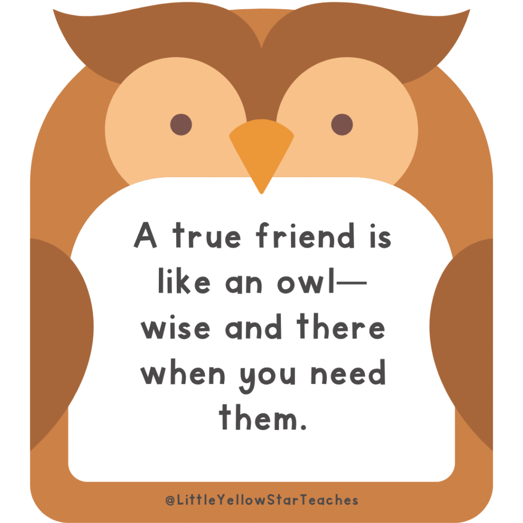 Owl Quotes for Kids