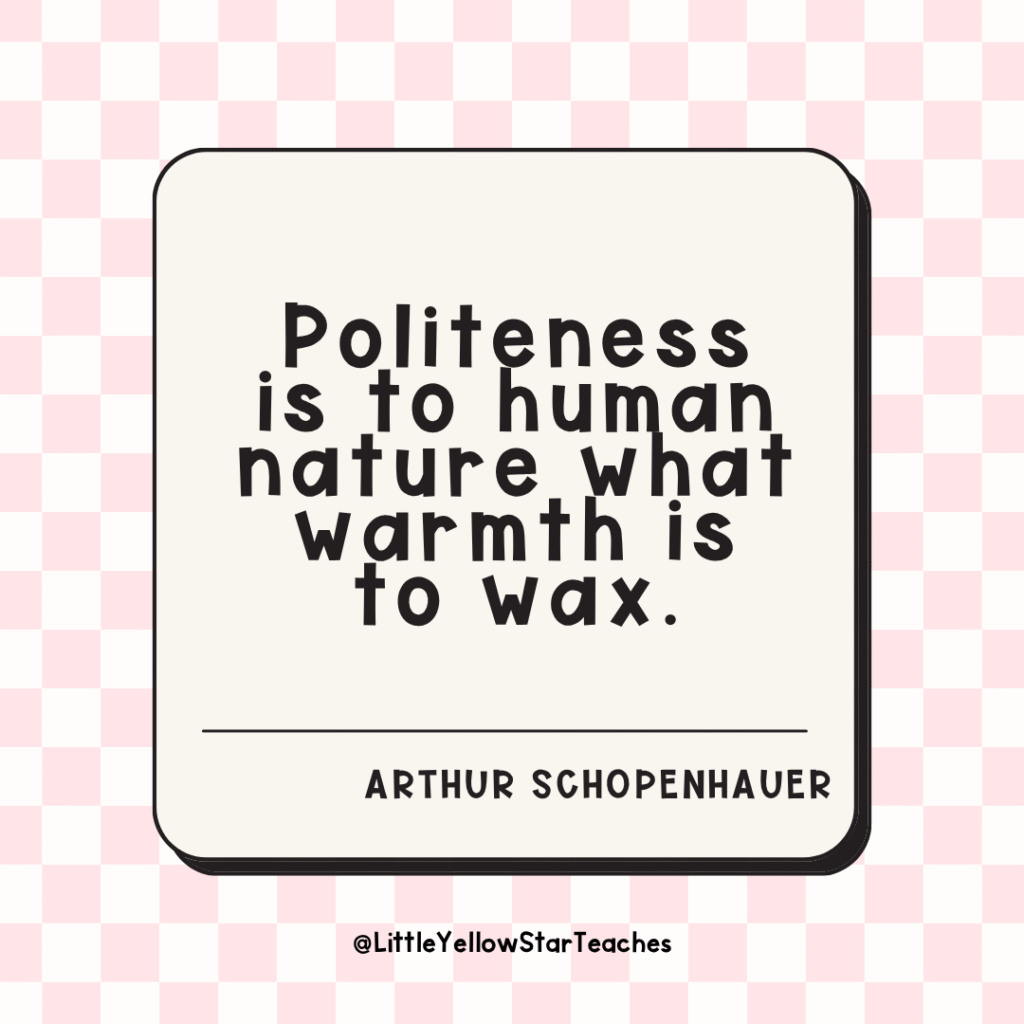 Polite Quotes for Kids